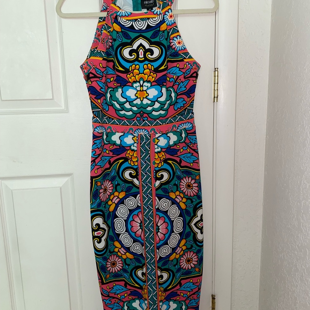 Nicole by Nicole Miller multicolored dress. Size XS.
